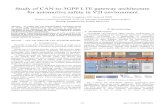 Study of CAN-to-3GPP LTE gateway architecture for automotive ...