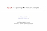 igraph – a package for network analysis