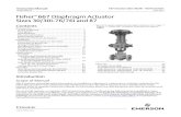 Fisher™ 667 Diaphragm Actuator Sizes 30/30i‐76/76i and 87