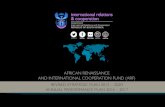 African Renaissance and International Cooperation Fund (ARF)