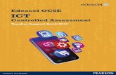 Edexcel GCSE ICT Controlled Assessment Teacher Support Book