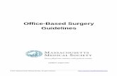 Office-Based Surgery Guidelines
