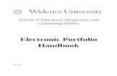 Electronic Portfolio Handbook