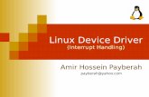 Linux Device Driver - SICS
