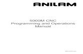 5000M CNC Programming & Operations Manual