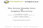 The 7 Deadly Sins of Sulphur Recovery