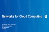 Networks for Cloud Computing