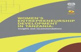 Women's Entrepreneurship Development in Tanzania: Insights and ...