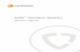 AVEA™ Ventilator Systems Operator Manual