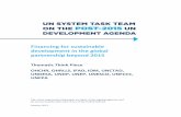 Financing for sustainable development in the global partnership ...