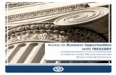 Access to Business Opportunities with Treasury