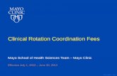 Clinical Rotation Coordination Fees
