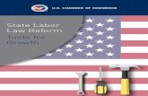 State Labor Law Reform Tools for Growth