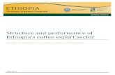 Structure and performance of Ethiopia's coffee export sector