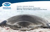Main Hawaiian Islands Monk Seal Management Plan