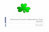 Advanced Dental Admissions Test (ADAT)