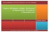 New Britain High School Capstone Project Handbook