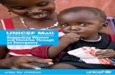 UNICEF Mali: Supporting Women and Children Through an ...