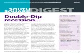 Double-Dip recession... IN THIS ISSUE