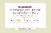8 FREE Crochet Hat Patterns