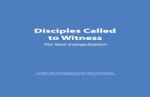 Disciples Called to Witness: The New Evangelization