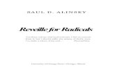 Reveille for Radicals- Alinski
