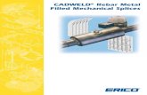 CADWELD® Rebar Metal Filled Mechanical Splices