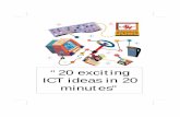 “20 exciting ICT ideas in 20 minutes”