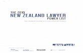 NBR The 2015 New Zealand Lawyer Power List