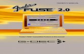 Fender® FUSE™ Compatible Products in this manual: