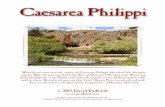 Caesarea Philippi in Israel