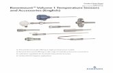 Rosemount™ Volume 1 Temperature Sensors and Accessories ...