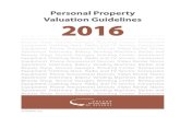 2016, Personal Property Valuation Guidelines, 150-303-441