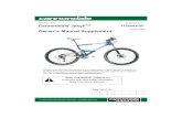 Cannondale Jekyll™ Owner's Manual Supplement