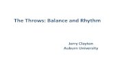 The Throws: Balance and Rhythm - USTFCCCA
