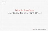 Trimble TerraSync User Guide for Laser GPS Offset.