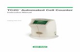 Instruction Manual, TC20 Automated Cell Counter