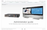 Cisco TelePresence System Codec C90 Administrator Guide (TC5.0)