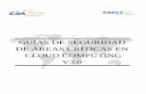 guías de seguridad de áreas críticas en cloud computing v3.0