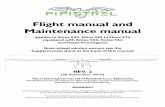 Flight manual and Maintenance manual ENGLISH REV2.pdf