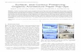 Surface- and Contour-Preserving Origamic Architecture Paper Pop ...