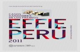 Los Premios EffIE Perú