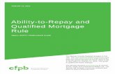 Ability-to-Repay and Qualified Mortgage Rule