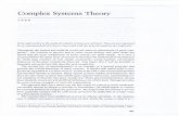 Complex Systems Theory