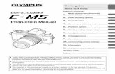 Instruction Manual E-M5 - Olympus America