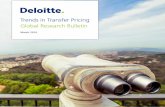 Trends in Transfer Pricing Global Research Bulletin 2016