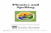 Second Grade Teacher Reading Academy - Phonics and Spelling