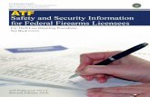 Safety and Security Information for Federal Firearms Licensees (ATF ...