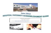 Hospital Paternity Acknowledgment Guide