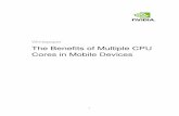 The Benefits Of Multiple CPU Cores In Mobile Devices - Nvidia